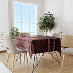 Kia Ora New Zealand Tablecloth Maori Language Week Whero Taniko Motif - Aussie Hoodie