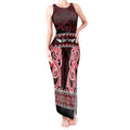 Kia Ora New Zealand Tank Maxi Dress Maori Language Week Whero Taniko Motif - Aussie Hoodie
