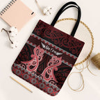 Kia Ora New Zealand Tote Bag Maori Language Week Whero Taniko Motif - Aussie Hoodie