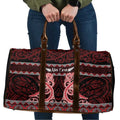 Kia Ora New Zealand Travel Bag Maori Language Week Whero Taniko Motif - Aussie Hoodie