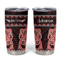 Kia Ora New Zealand Tumbler Cup Maori Language Week Whero Taniko Motif - Aussie Hoodie