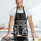 Kia Ora New Zealand Apron Maori Language Week Pango Taniko Motif - Aussie Hoodie