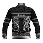 Kia Ora New Zealand Baseball Jacket Maori Language Week Pango Taniko Motif - Aussie Hoodie