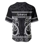 Kia Ora New Zealand Baseball Jersey Maori Language Week Pango Taniko Motif - Aussie Hoodie
