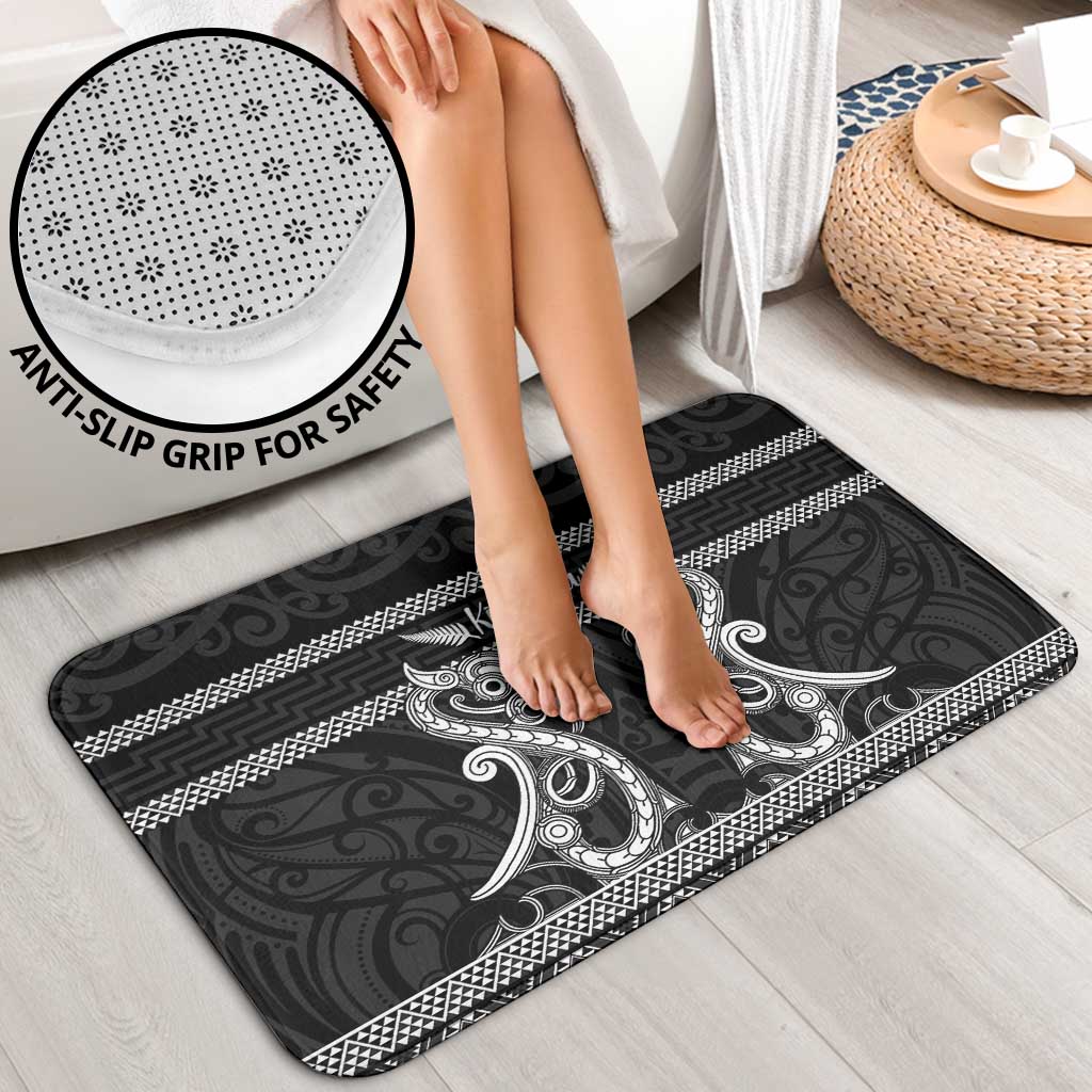 Kia Ora New Zealand Bathroom Set Maori Language Week Pango Taniko Motif - Aussie Hoodie