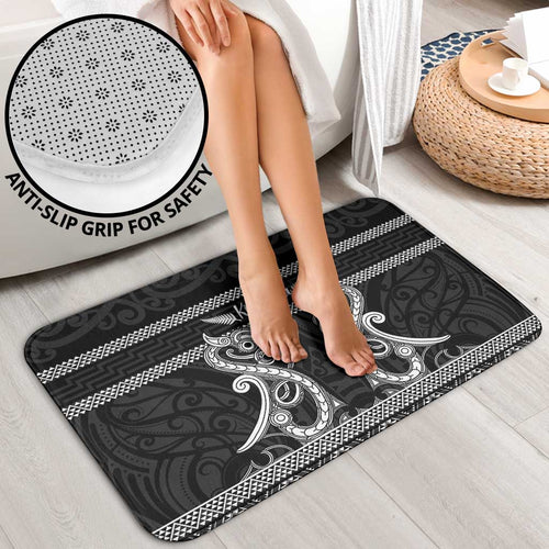 Kia Ora New Zealand Bathroom Set Maori Language Week Pango Taniko Motif - Aussie Hoodie