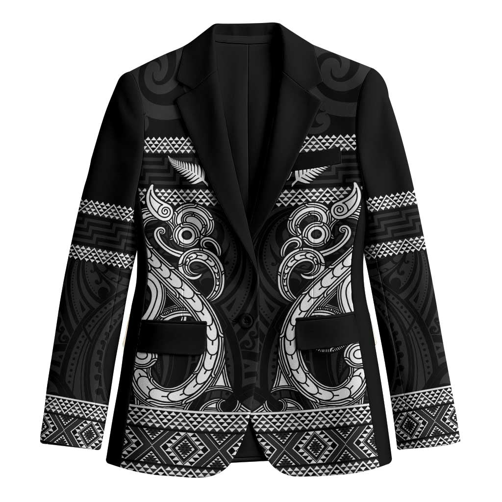 Kia Ora New Zealand Blazer Maori Language Week Pango Taniko Motif - Aussie Hoodie