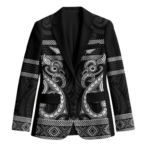 Kia Ora New Zealand Blazer Maori Language Week Pango Taniko Motif - Aussie Hoodie