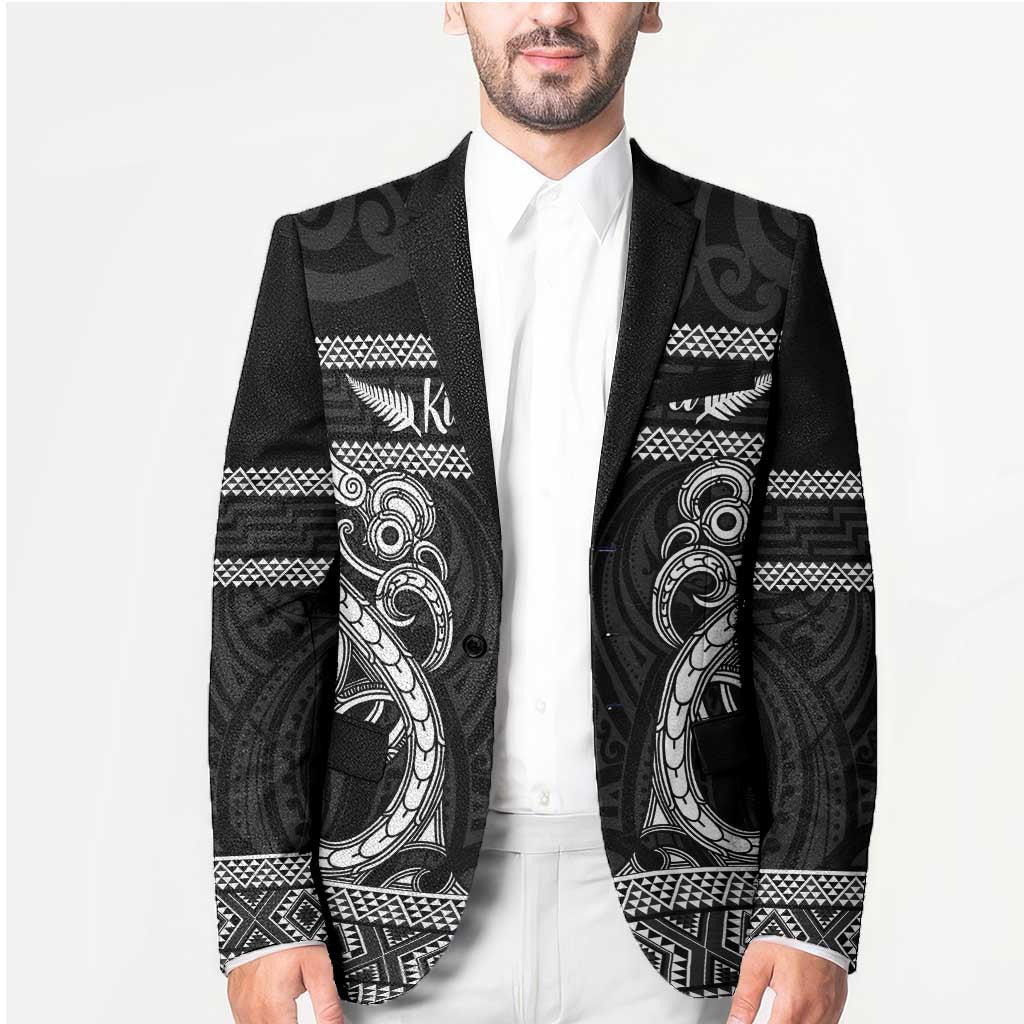 Kia Ora New Zealand Blazer Maori Language Week Pango Taniko Motif - Aussie Hoodie