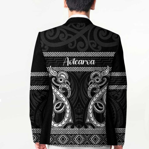 Kia Ora New Zealand Blazer Maori Language Week Pango Taniko Motif - Aussie Hoodie