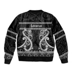 Kia Ora New Zealand Bomber Jacket Maori Language Week Pango Taniko Motif - Aussie Hoodie