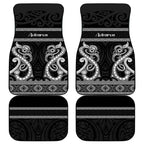 Kia Ora New Zealand Car Mats Maori Language Week Pango Taniko Motif - Aussie Hoodie