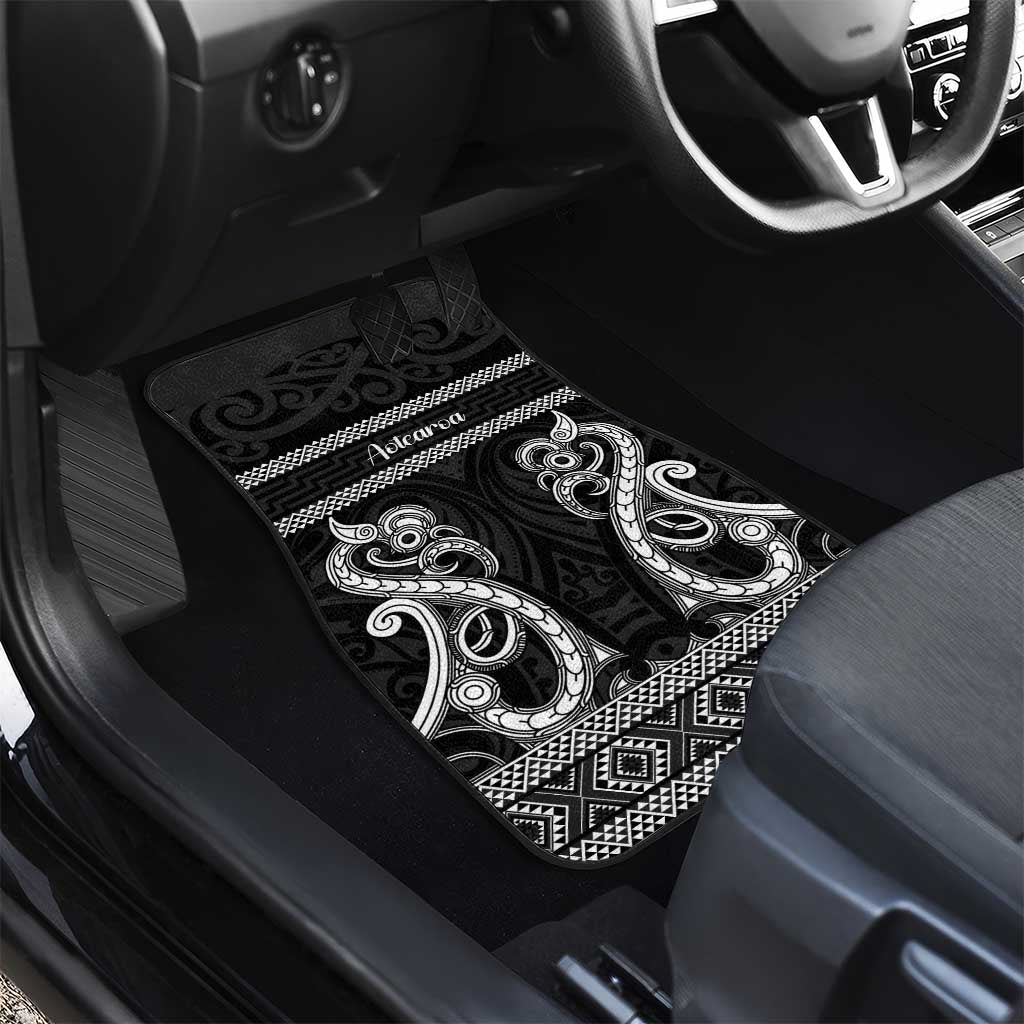 Kia Ora New Zealand Car Mats Maori Language Week Pango Taniko Motif - Aussie Hoodie
