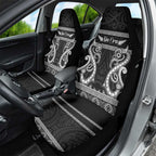 Kia Ora New Zealand Car Seat Cover Maori Language Week Pango Taniko Motif - Aussie Hoodie