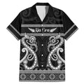 Kia Ora New Zealand Family Matching Mermaid Dress and Hawaiian Shirt Maori Language Week Pango Taniko Motif - Aussie Hoodie