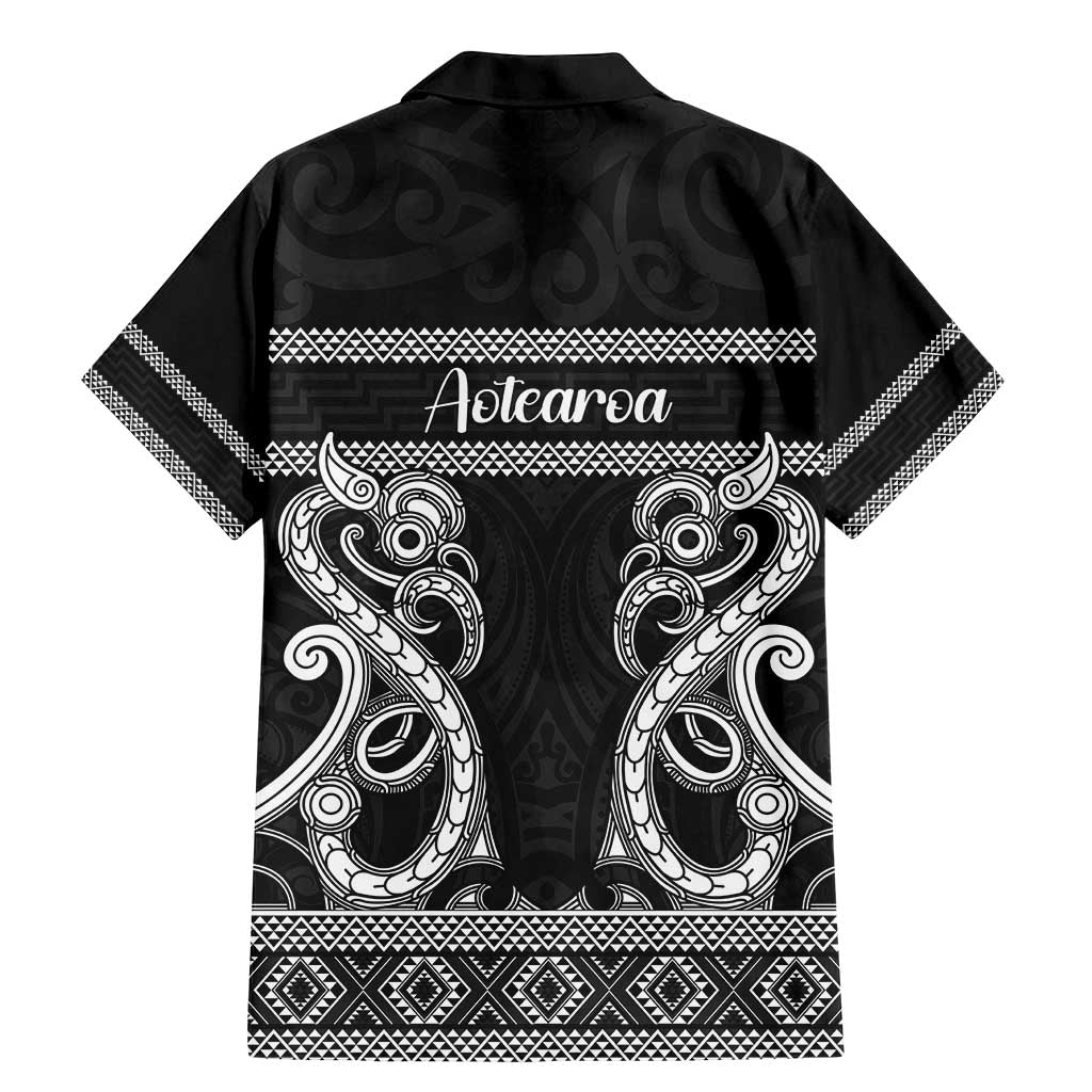 Kia Ora New Zealand Family Matching Mermaid Dress and Hawaiian Shirt Maori Language Week Pango Taniko Motif - Aussie Hoodie