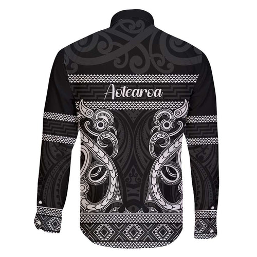 Kia Ora New Zealand Family Matching Short Sleeve Bodycon Dress and Hawaiian Shirt Maori Language Week Pango Taniko Motif - Aussie Hoodie
