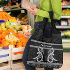 Kia Ora New Zealand Grocery Bag Maori Language Week Pango Taniko Motif - Aussie Hoodie