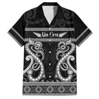 Kia Ora New Zealand Hawaiian Shirt Maori Language Week Pango Taniko Motif - Aussie Hoodie