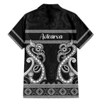 Kia Ora New Zealand Hawaiian Shirt Maori Language Week Pango Taniko Motif - Aussie Hoodie