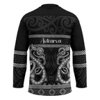 Kia Ora New Zealand Hockey Jersey Maori Language Week Pango Taniko Motif - Aussie Hoodie