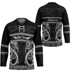Kia Ora New Zealand Hockey Jersey Maori Language Week Pango Taniko Motif - Aussie Hoodie