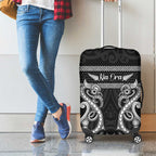 Kia Ora New Zealand Luggage Cover Maori Language Week Pango Taniko Motif - Aussie Hoodie