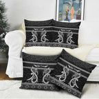 Kia Ora New Zealand Pillow Cover Maori Language Week Pango Taniko Motif - Aussie Hoodie