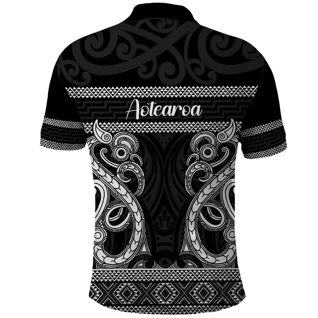 Kia Ora New Zealand Polo Shirt Maori Language Week Pango Taniko Motif - Aussie Hoodie