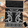 Kia Ora New Zealand Puzzle Maori Language Week Pango Taniko Motif - Aussie Hoodie