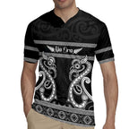 Kia Ora New Zealand Rugby Jersey Maori Language Week Pango Taniko Motif - Aussie Hoodie