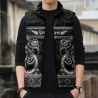 Kia Ora New Zealand Sleeveless Puffer Jacket Maori Language Week Pango Taniko Motif - Aussie Hoodie