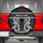 Kia Ora New Zealand Spare Tire Cover Maori Language Week Pango Taniko Motif - Aussie Hoodie