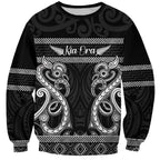 Kia Ora New Zealand Sweatshirt Maori Language Week Pango Taniko Motif - Aussie Hoodie