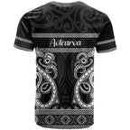 Kia Ora New Zealand T Shirt Maori Language Week Pango Taniko Motif - Aussie Hoodie
