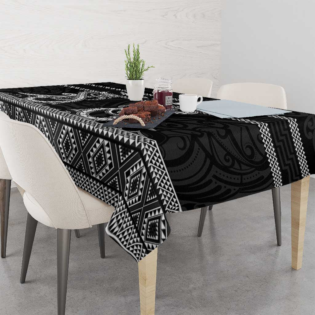 Kia Ora New Zealand Tablecloth Maori Language Week Pango Taniko Motif - Aussie Hoodie