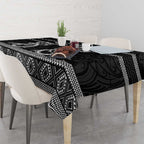 Kia Ora New Zealand Tablecloth Maori Language Week Pango Taniko Motif - Aussie Hoodie