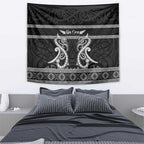 Kia Ora New Zealand Tapestry Maori Language Week Pango Taniko Motif - Aussie Hoodie