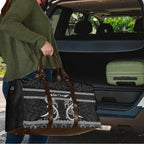 Kia Ora New Zealand Travel Bag Maori Language Week Pango Taniko Motif - Aussie Hoodie