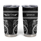 Kia Ora New Zealand Tumbler Cup Maori Language Week Pango Taniko Motif - Aussie Hoodie