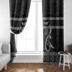 Kia Ora New Zealand Window Curtain Maori Language Week Pango Taniko Motif - Aussie Hoodie
