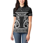 Kia Ora New Zealand Women Polo Shirt Maori Language Week Pango Taniko Motif - Aussie Hoodie