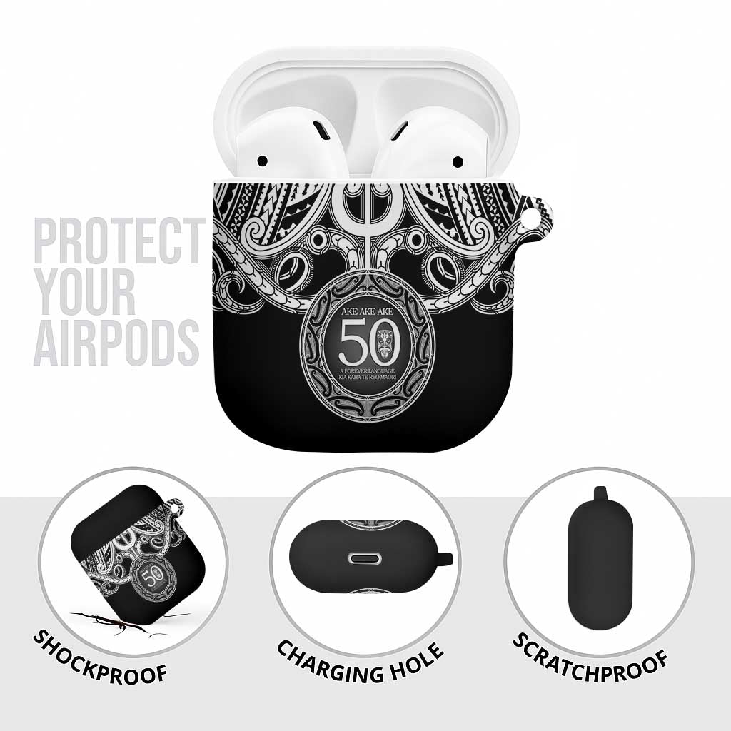 Kia Kaha Te Reo Maori New Zealand AirPods Case 50th Anniversary Ake Ake Ake - Aussie Hoodie
