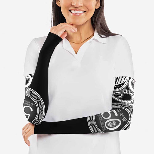 Kia Kaha Te Reo Maori New Zealand Arm Sleeves 50th Anniversary Ake Ake Ake - Aussie Hoodie
