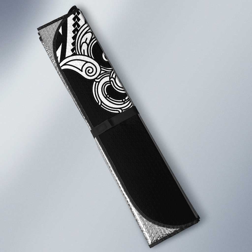Kia Kaha Te Reo Maori New Zealand Auto Sun Shade 50th Anniversary Ake Ake Ake - Aussie Hoodie