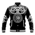 Kia Kaha Te Reo Maori New Zealand Baseball Jacket 50th Anniversary Ake Ake Ake - Aussie Hoodie