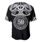 Kia Kaha Te Reo Maori New Zealand Baseball Jersey 50th Anniversary Ake Ake Ake - Aussie Hoodie