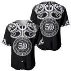 Kia Kaha Te Reo Maori New Zealand Baseball Jersey 50th Anniversary Ake Ake Ake - Aussie Hoodie