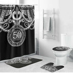 Kia Kaha Te Reo Maori New Zealand Bathroom Set 50th Anniversary Ake Ake Ake - Aussie Hoodie