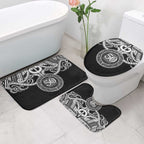 Kia Kaha Te Reo Maori New Zealand Bathroom Set 50th Anniversary Ake Ake Ake - Aussie Hoodie
